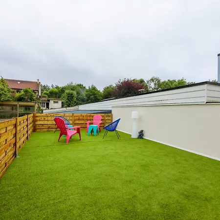 Le Coloré, 90m2, 4 Pers, Proche Wimereux Appartement