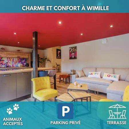Le Colore, 90m2, 4 Pers, Proche Wimereux Apartment Wimille